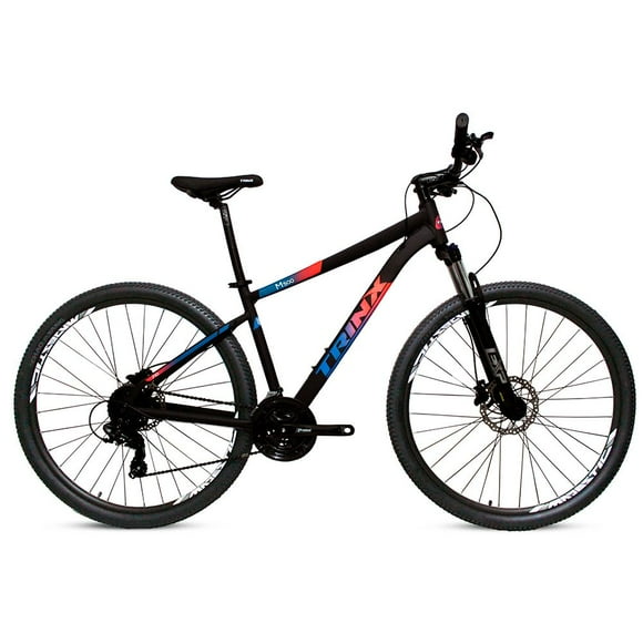 Bicicleta Montaña 29 Aluminio Trinx M500 Pro 24v Shimano Freno Disco - BLACK-L Trinx M500