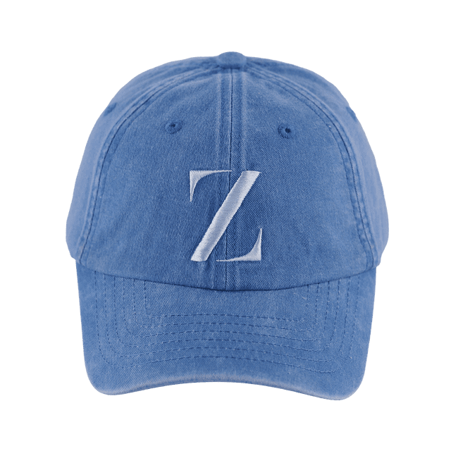 Gorra para Mujer Original con Iniciales LuckyLy, Ajustable y Moderna, Letras A-Z azul Unitalla - Ajustable