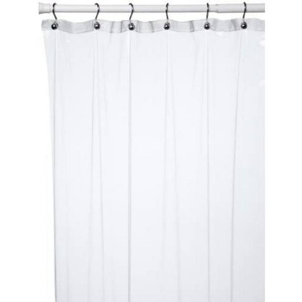 Pvc By Brand Carnation Home Fashions, 108 Inch Wide Shower Curtain Liner