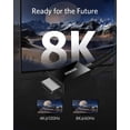 thumbnail image 6 of Anker 8K@60Hz HDMI Cables, Ultra High Speed 4K@120Hz 48Gbps 6.6 ft Ultra HD HDMI to HDMI Cord, Support Dynamic HDR, eARC, Dolby Atmos, Compatible with Playstation 5, Xbox Series X, Samsung TVs, 6 of 7