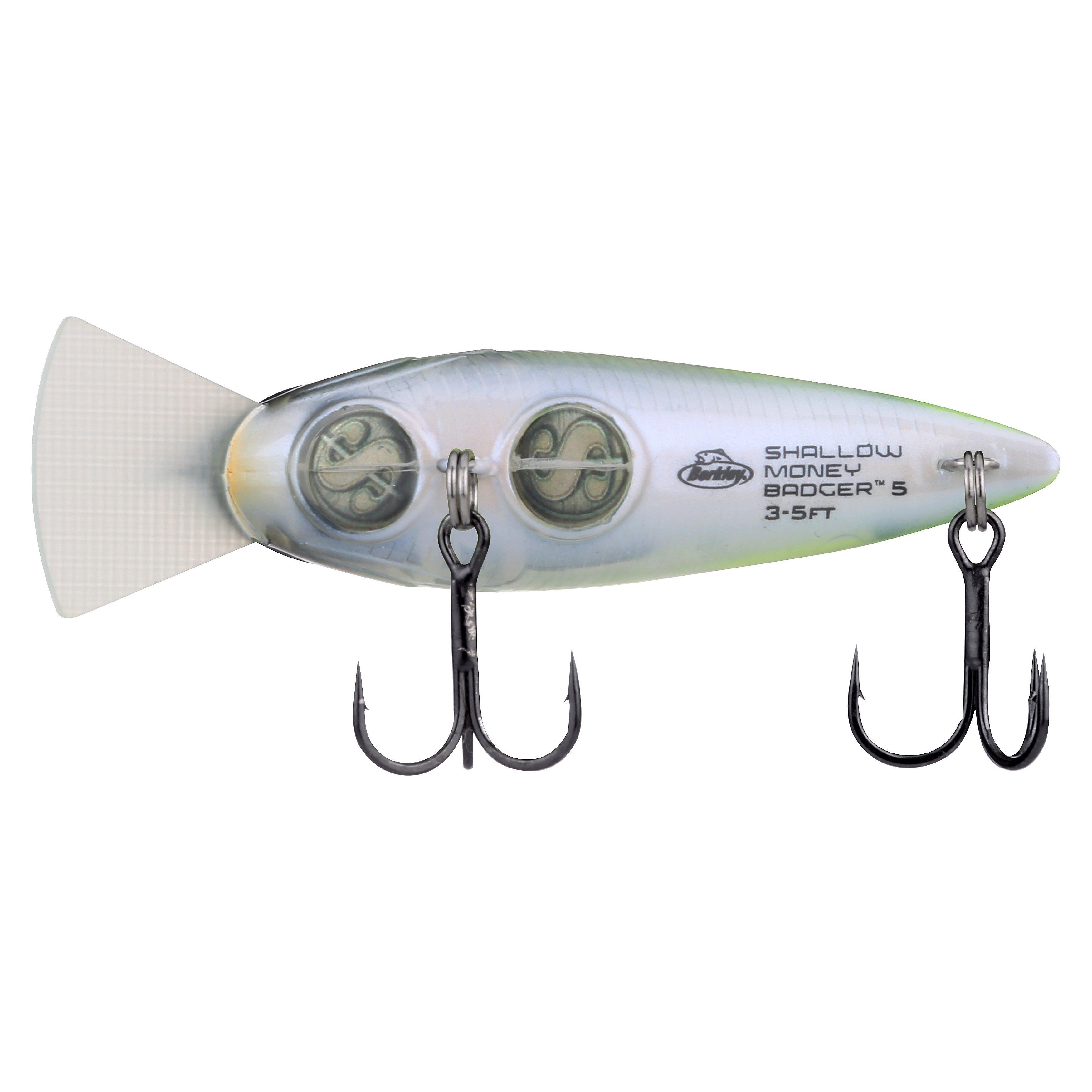 Berkley Shallow Money Badger Fishing Crankbait, 2.5 in, Hybrid Baitfish-Crayfish