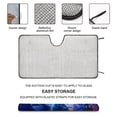 thumbnail image 2 of Aquaman Parasol para Parabrisas Delantero Protector Plegable, Visera Solar para Auto Bloquea Rayos UV Mantiene tu Vehículo Fresco140cm*76cm, 2 of 6