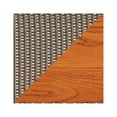 thumbnail image 4 of Wooden Mallet LR2-MHBLK Designer Curve Leg Luggage Rack in Mahogany with Black Webbing - 3.5 in., 4 of 7