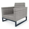 thumbnail image 4 of RST Brands Milo Gray Patio Outdoor Club Chair - Set of 2, 4 of 8