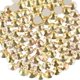 thumbnail image 1 of Beadsland - Gemas redondas de cristal con parte trasera plana, metal, luz solar (3,8-4,0 mm), SS16/1440 unidades, 1 of 1
