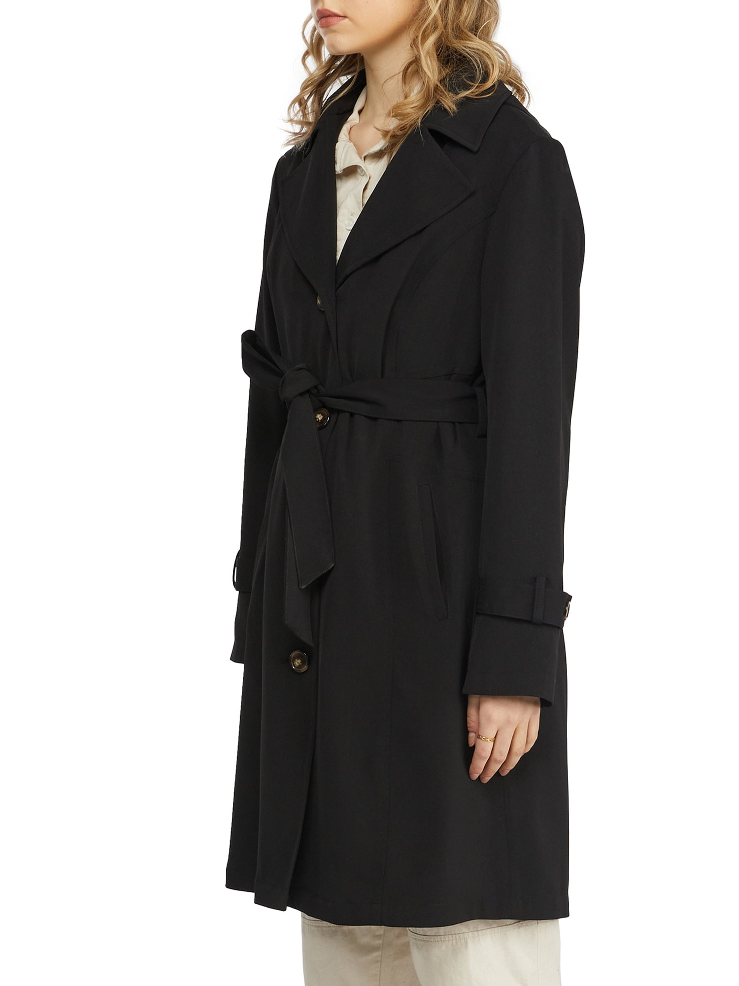 NVLT Women's Single Breasted Belted 