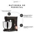 thumbnail image 2 of Batidora de Pedestal Kochstelle Negra, 660 W  con 6 velocidades ajustables más pulso., 2 of 3