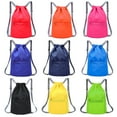 thumbnail image 3 of Cheers.US Swimming Basketball Bag Portable Drawstring Backpack Waterproof Gym Sports Pool Beach Gear Bag, 3 of 7