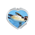 thumbnail image 1 of Swimng Antarctic Penguin Science Nature Picture Mirror Travel Magnification Portable Handheld Pocket Makeup, 1 of 3
