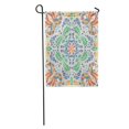 thumbnail image 1 of NUDECOR Colorful Flower Floral Pattern Bandana Bohemian Abstract Accessory Authentic Boho Garden Flag Decorative Flag House Banner 12x18 inch, 1 of 2