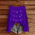 thumbnail image 6 of Fall Saving Talove Long Sleeve Shirts for Women Funny Graphic Sweatshirt Women Fall Clothes Fall Fashion Clothes 2025 Womens Tops Dressy Casual 3/4 Sleeve Christmas Shirts, 6 of 6
