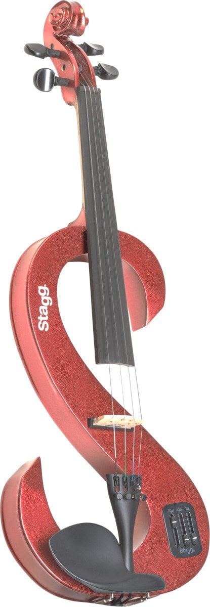 Stagg EVN 44 Series Electric Violin Outfit 4/4 Pink - Walmart.com