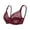 Wine, variant on Minimizer Bras for Women Full Coverage Unlined Underwire Lace Bra No Padding Breathable Comfort Everyday Bra 38D-44D