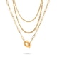 thumbnail image 1 of Collares con colgante en T JeenMata Paquete de 3 para Mujer, 1 of 5