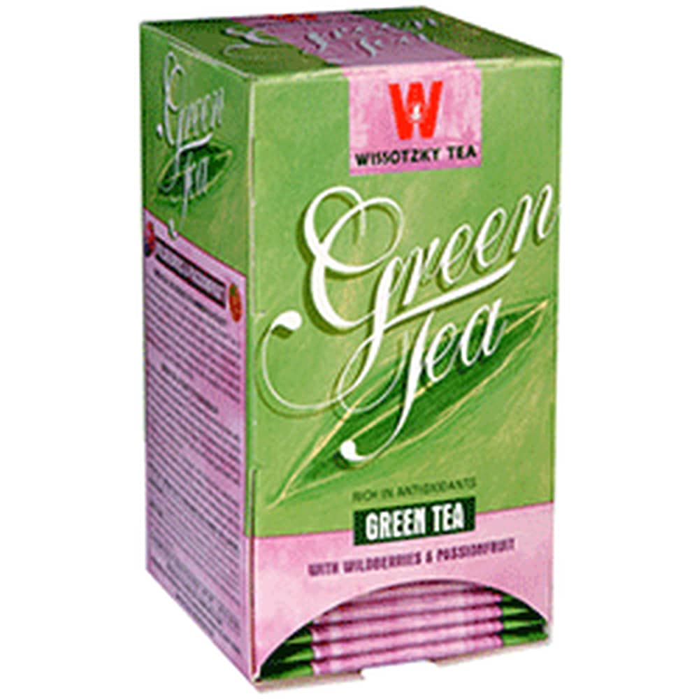 Wissotzky Tea Kosher Green Tea with Wildberries & Passionfruit