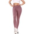thumbnail image 2 of Collants de Sport pour Femmes Leggings de Compression Pantalons de Yoga Froissés, 2 of 7