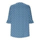 thumbnail image 4 of mfyjkho Tops De Tallas Grandes, Blusa Informal Con Cuello En V, Mangas Cortas Y Estampado Para Mujer Tops De Tallas Grandes S, 4 of 5