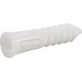Hillman Ribbed Plastic Anchor Screws, White, 68