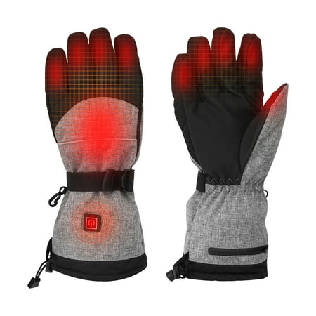 

Cycling Heating Gloves Warm Touch Screen Mittens for Winter