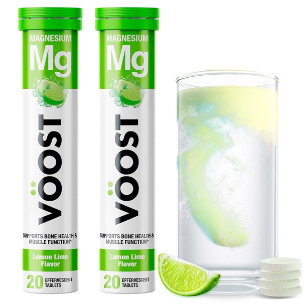 VOOST, Magnesium, Supports Bone Health and Muscle Health, Effervescent