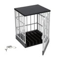 thumbnail image 1 of Phone Lock Box Jail Prison Stand Holders Portable for Mobile Phone Addiction Gray, 1 of 8