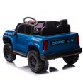 thumbnail image 3 of 24V Two Seater Kids Power Ride on Cars, 4 Wheels Drive 800W Kids Ride on Toy W/Remote Control, Bluetooth, Two Safety Belts, Back StorageElectric cars for kids aged 3-8 Yrs Old, 3 of 8