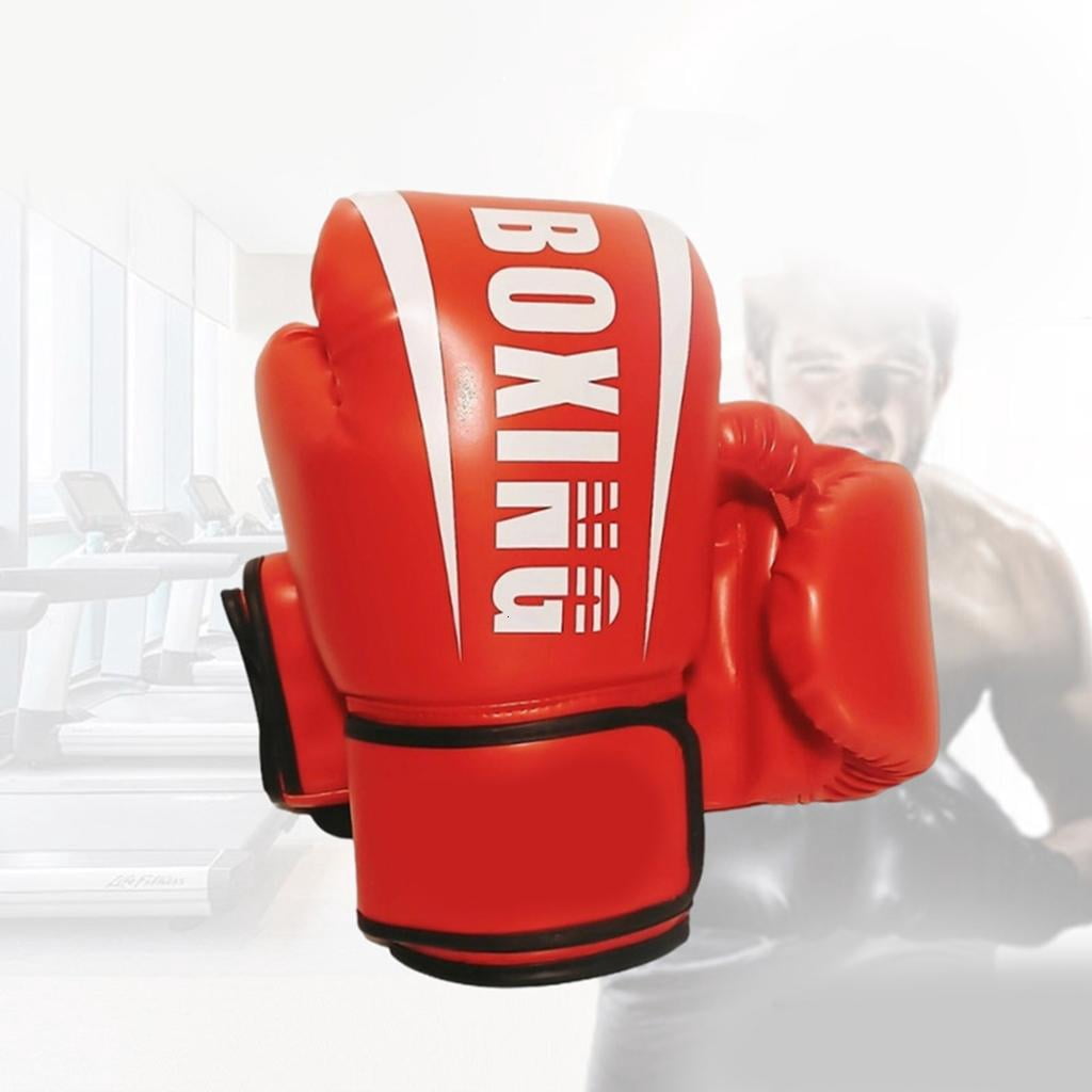 Yihuala Shockproof Boxing Gloves Reinforced Wrist Stabilization Professional PU Gloves For Adults