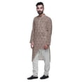 thumbnail image 2 of Atasi Printed Ethnic Kurta Pajama Set Summer Party Wear Kurta Pyjama For Men, 2 of 4