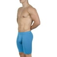 thumbnail image 6 of Obviously EliteMan Boxer Brief 9inch Leg - Maui Blue, 6 of 6