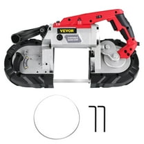 Variable-Speed 5" Deep Cut Portable Band Saw 110V 10-A Motor Tested to UL Standards Default
