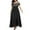 Black, variant on Women's Plus Size Prom Dress Off The Shoulder Sequin Lace Chiffon Formal Bridesmaid Dress Black XXL
