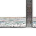 thumbnail image 5 of Unique Loom Yara Collection Area Rug - Yash (2' x 6' Runner Seaglass/Ivory), 5 of 7