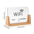 thumbnail image 3 of MOVTOTOP 1Set Wifi Board Modern Design Beech Wood Material For Office Environment Guests, 3 of 7