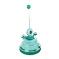 thumbnail image 1 of Interactive Cat Toy, Interactive Cat Toy with 3 Ball Tracks Safe Durable Anti Slip Easy Assembly Family Indoor Rotating Kitten Toy Suitable for All Cats, 1 of 5