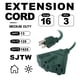 thumbnail image 2 of Cable de extensión para exteriores EP, paquete de 2 m con 3 salidas 16/3 SJTW, 2 of 8