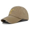 thumbnail image 2 of Gorra de béisbol con cola de caballo cruzada Dutton Ranch de Yellowstone en liquidación, gorra con bordado desgastado para exteriores, gorra con protección solar, gorra de color sólido, 2 of 2