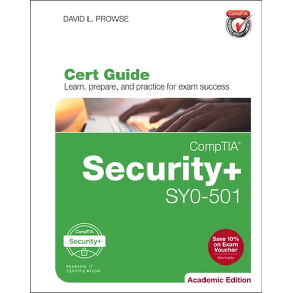 Pre-Owned Comptia Security+ Sy0-501 Cert Guide, Academic Edition (Hardcover) 0789759128 9780789759122