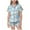 E-Purple, variant on Rhuody Easter Outfits For Girls Bunny Floral Print Sleepwear Short Sleeve Pajama Set Lapel Button Down Tops Shorts For Boys And Girls Comfortable Clothes Purple 2-3 Years