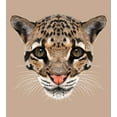 thumbnail image 3 of Ambesonne Animal Duvet Cover Set, Leopard Wild, 2-Calking, Umber Brown Cocoa, 3 of 6