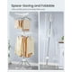 thumbnail image 3 of Tendedero de ropa SONGMICS, 191 cm, plegable, 6 brazos giratorios, 3 of 6