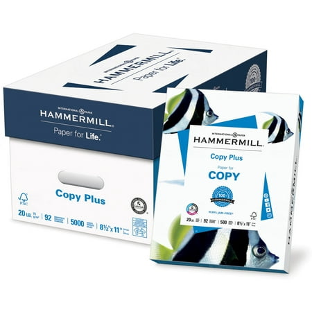 Hammermill, HAM105007, Copy Plus Paper, 5000 / Carton, (Hammermill Copy Plus Paper Best Price)