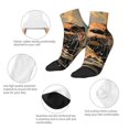 thumbnail image 5 of Naloa Playful Otter Tropical Beach Ankle Socks for Women Non Slip Socks No Show Socks Classic Low Cut Casual Socks Casual Socks, 5 of 7