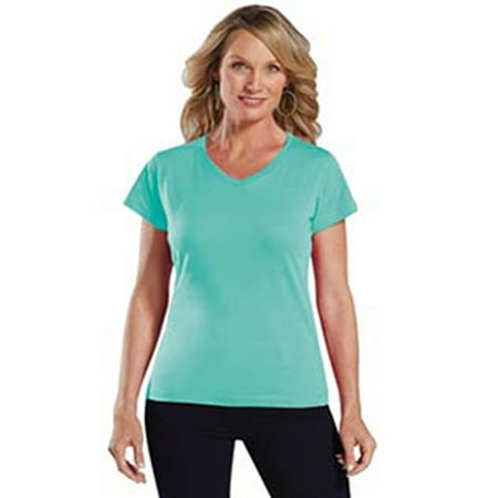 - LAT Ladies' V-Neck Fine Jersey T-Shirt