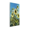 thumbnail image 2 of Stupell Industries Summer Sky Sunflower Field Contemporary Farm Florals Floral & Botanical Painting Unframed Art Print Wall Art, 13 x 19, 2 of 7