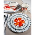 thumbnail image 3 of Golden Rabbit Enamelware Lobster Pattern - Set of 4 - 10.5 inch Dinner Plates - Golden Rabbit Enamelware, 3 of 4