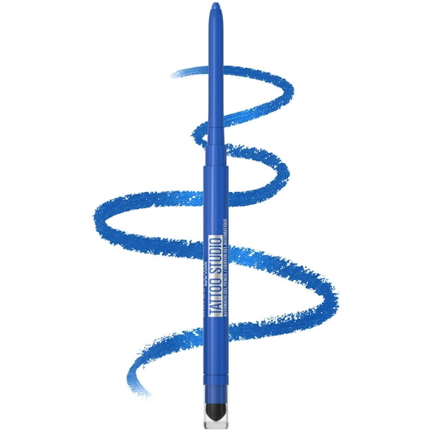 Delineador de ojos Maybelline Tattoo Studio Waterproof Sleepeless Sapphire