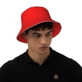 thumbnail image 4 of Balery Red Sombreros para el sol para hombre y mujer, sombrero de pescador con UPF 50+, 4 of 6