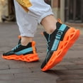 thumbnail image 4 of Zapatos para correr Zapatos casuales para hombre, zapatos de tenis de malla transpirable, zapatos ligeros para caminar con cordones, 4 of 7