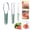 A, variant on Watermelon Cutter, 3-in-1 Watermelon Fork Slicer Cutter Stainless Steel Watermelon Windmill Cutter, 3 In 1 Summer Watermelon Cutting Tool Fork Slicer Knife Set for Home