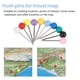 thumbnail image 2 of 1000 chinchetas de plástico para mapas con corcho de acero, chinchetas de colores de seguridad para tableros de oficina, como se muestra, 2 of 5